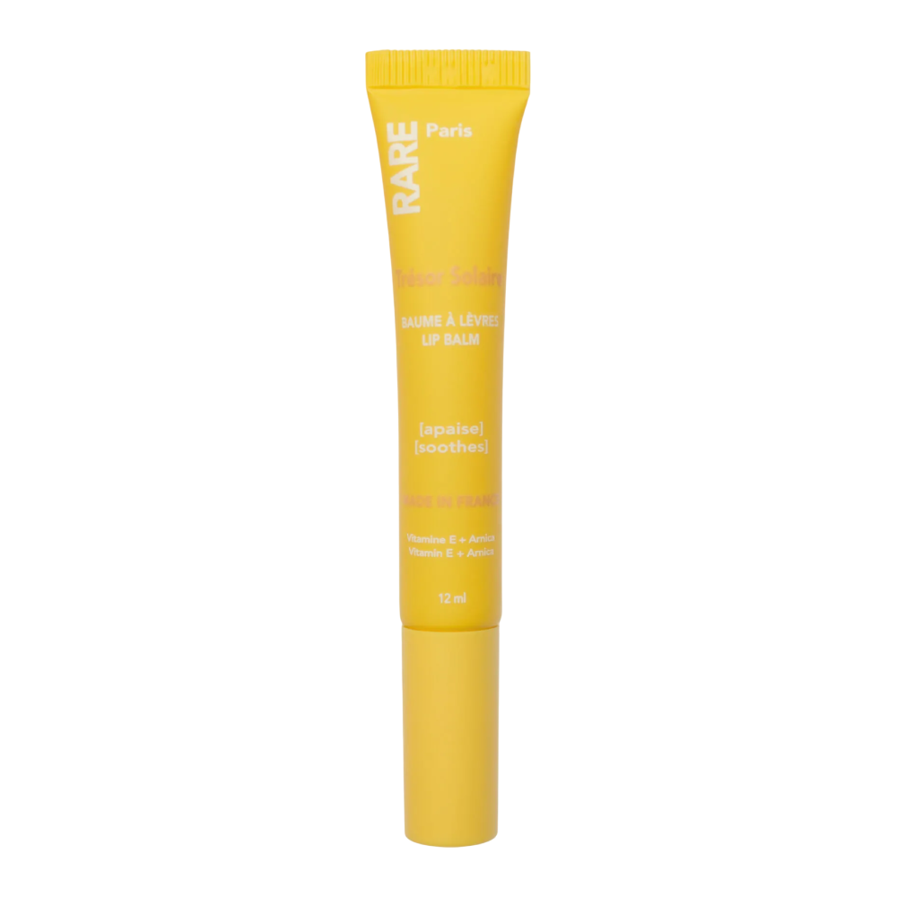 RARE PARIS Tresor Solaire Soothing Lip Balm 12ml - Бальзам для губ з Вітаміном Е та екстрактом арніки 